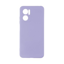 Capa de Silicone com Moldura de Câmera para Xiaomi Redmi Note 11e Roxo